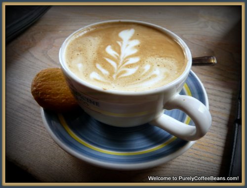 How to make latte with a little art! 